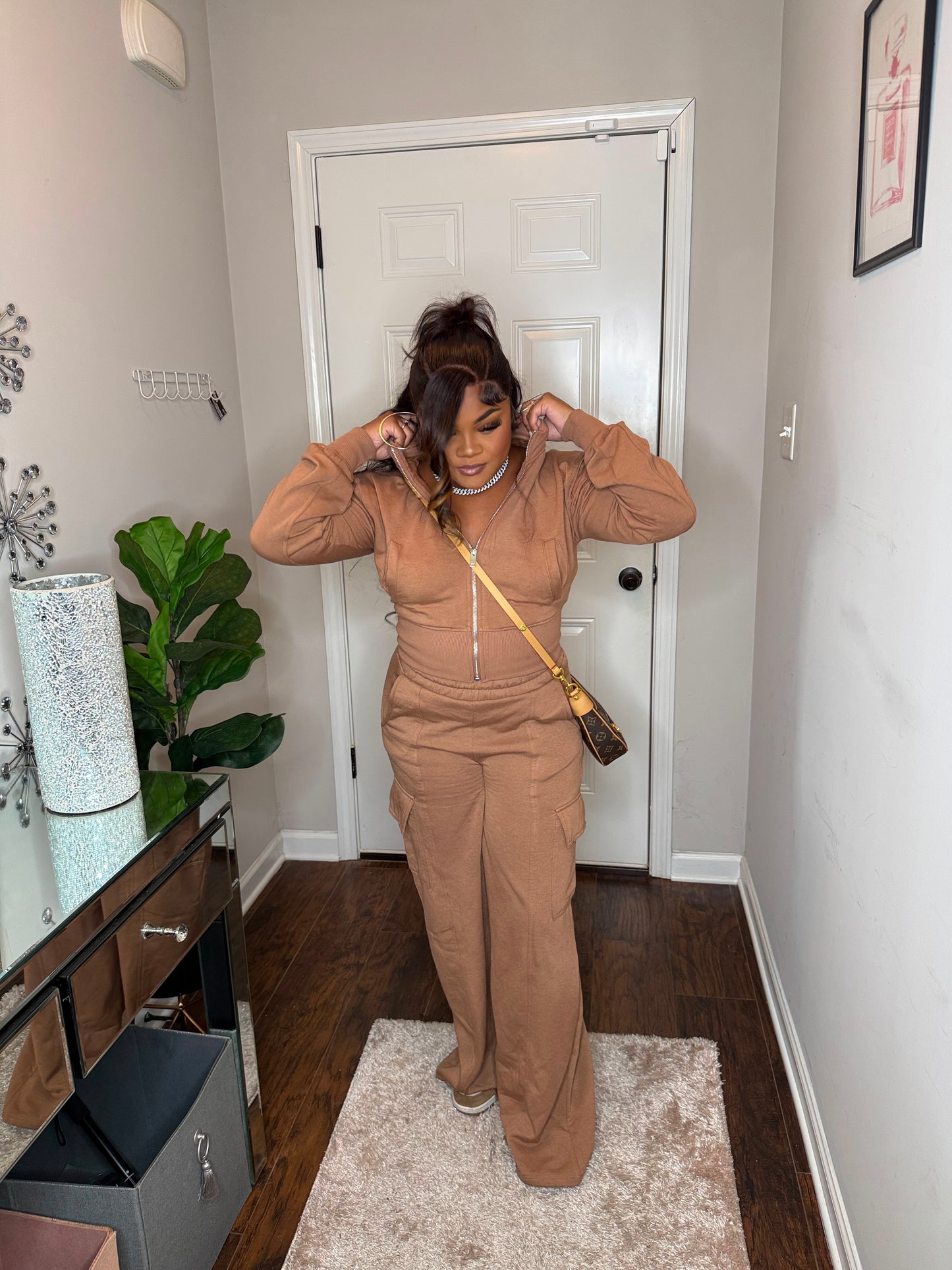 Mocha Moves Cargo Lounge Set