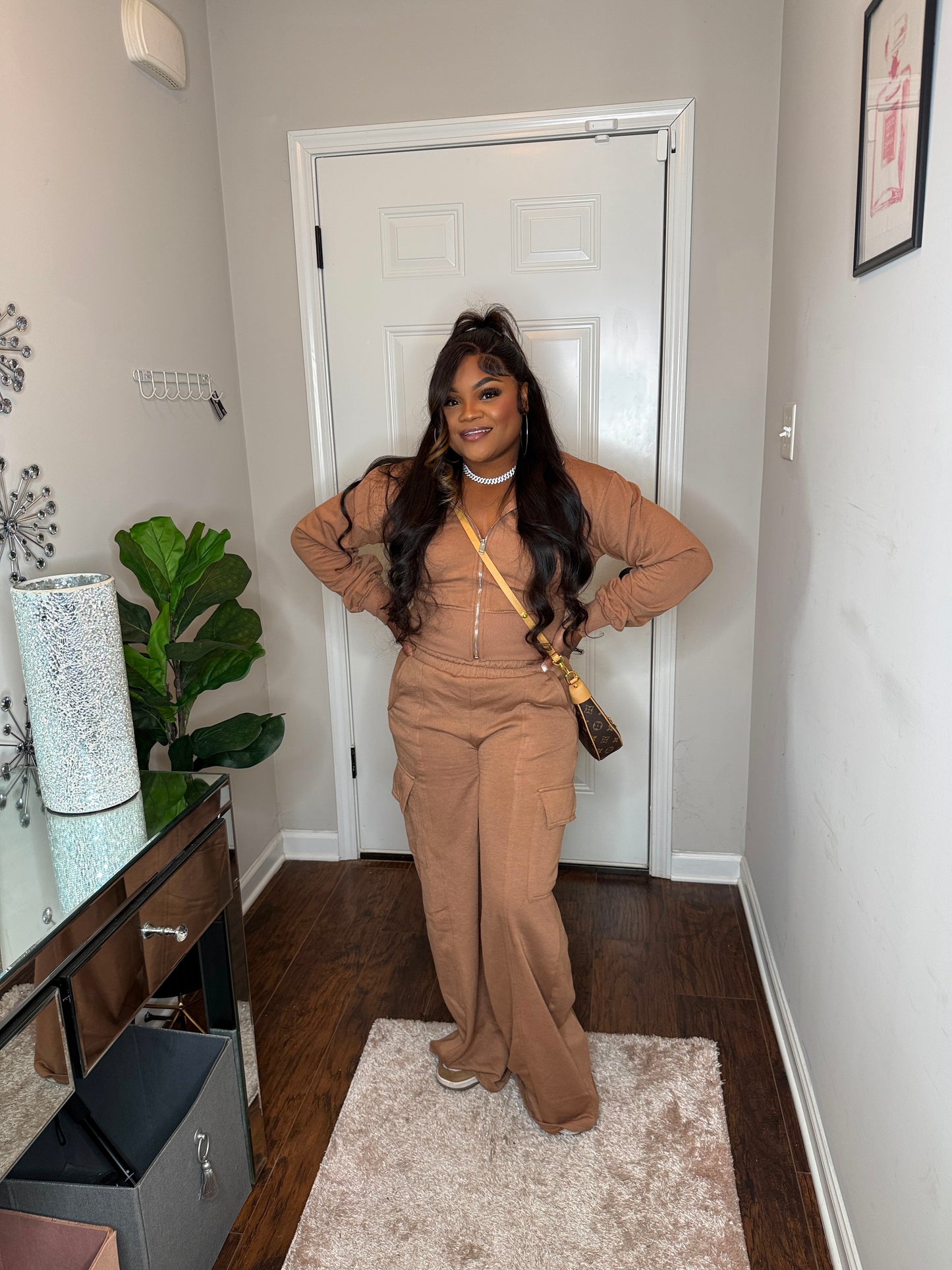 Mocha Moves Cargo Lounge Set