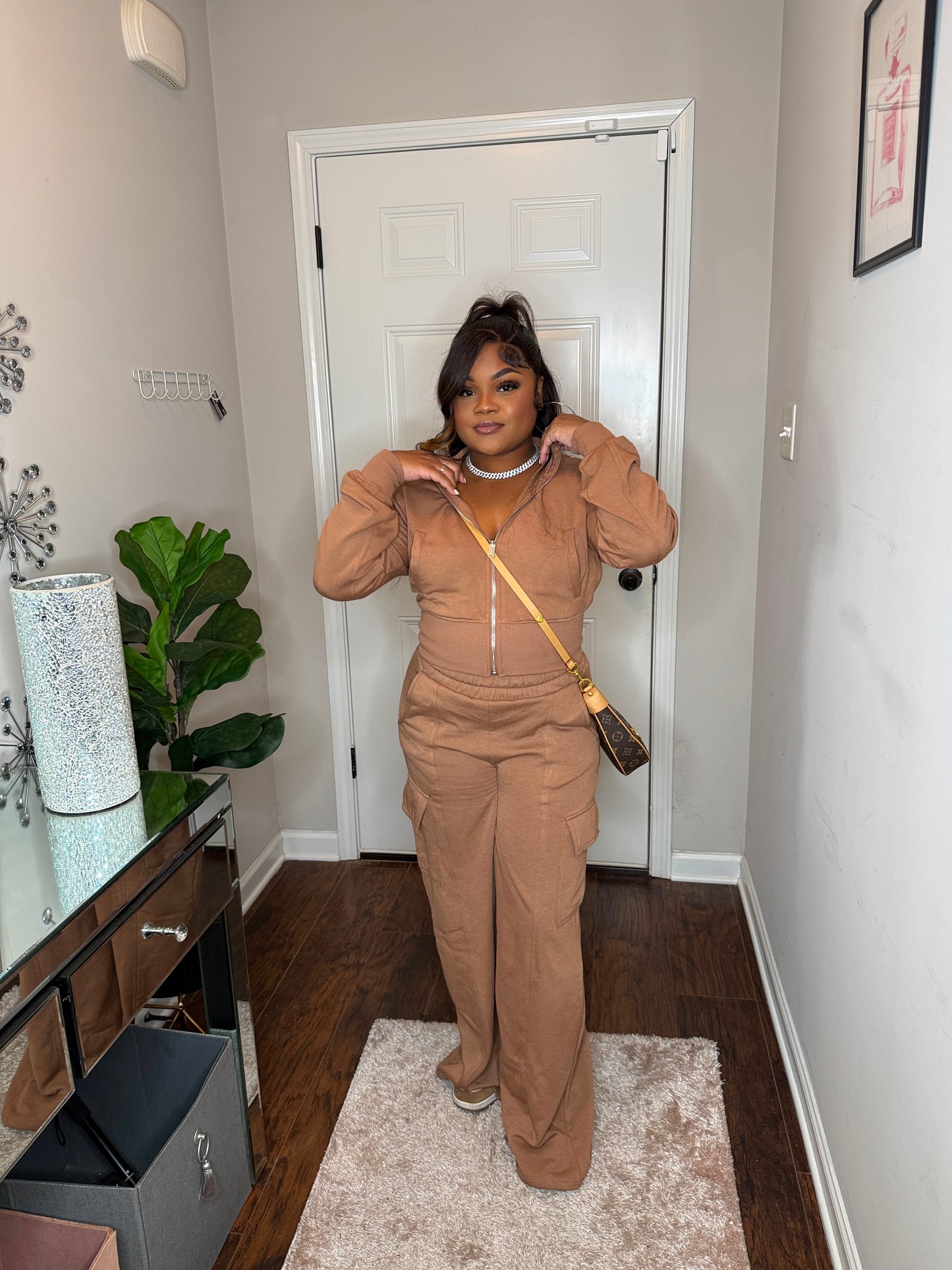 Mocha Moves Cargo Lounge Set