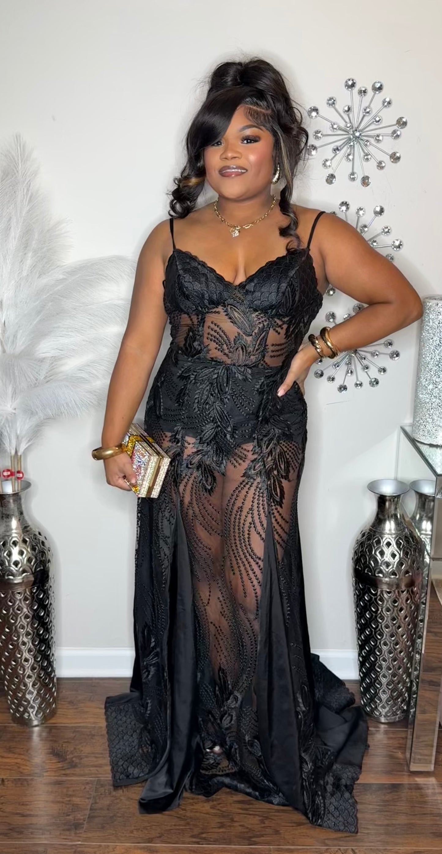 Black Siren Couture Gown