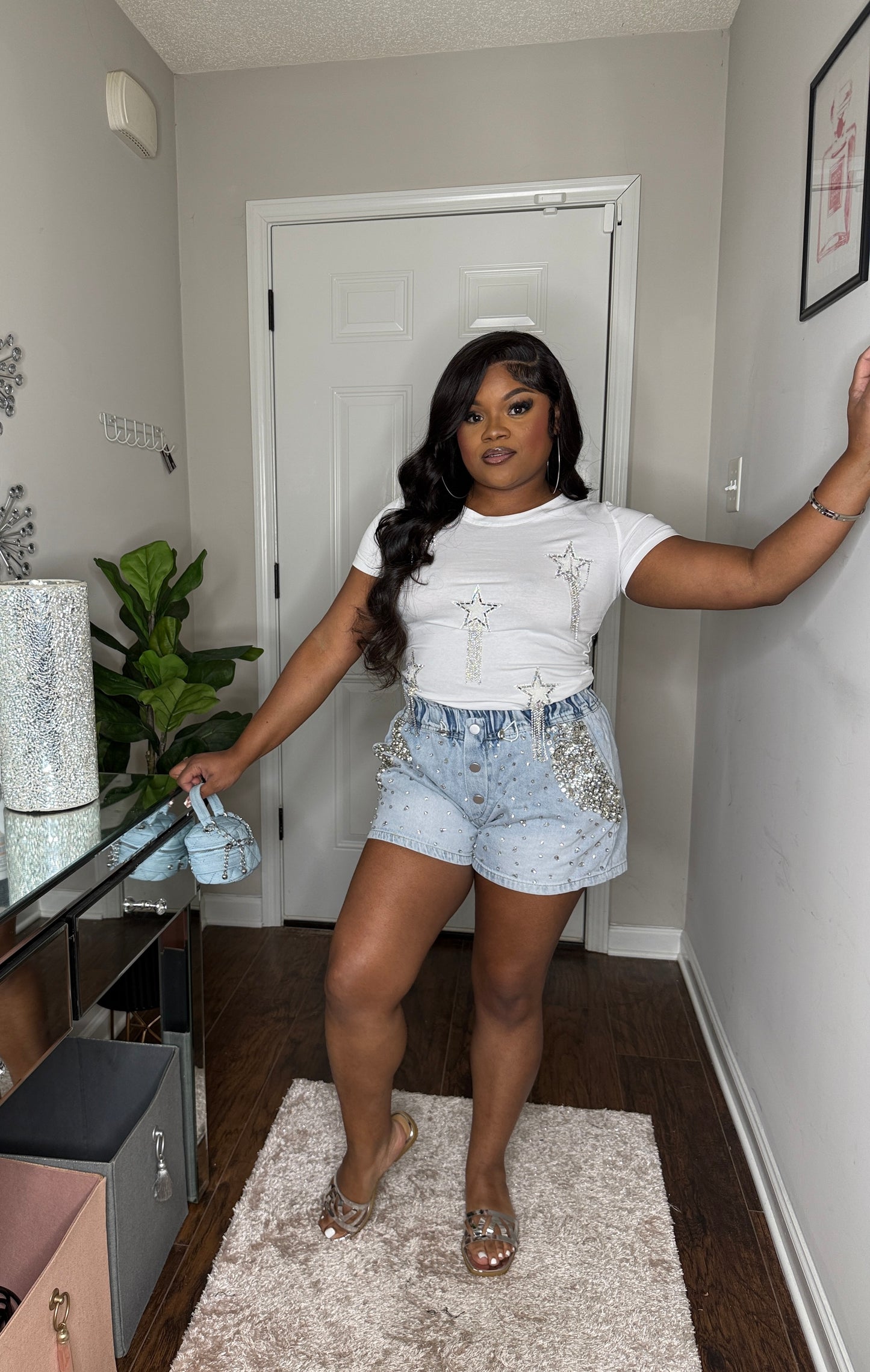 Shining Star Studded Tee