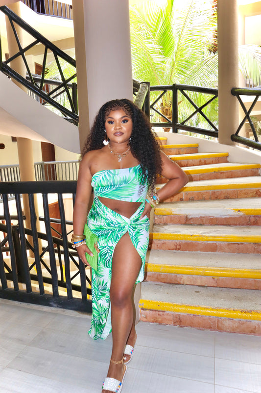 Palm Cutout Paradise Set
