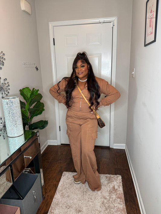 Mocha Moves Cargo Lounge Set