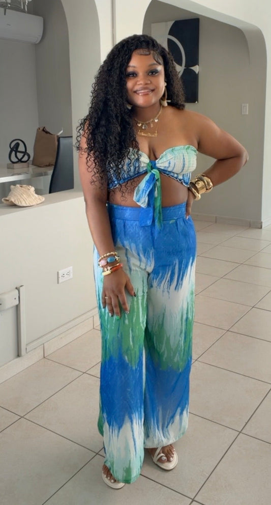 Island Muse Tie-Front Set