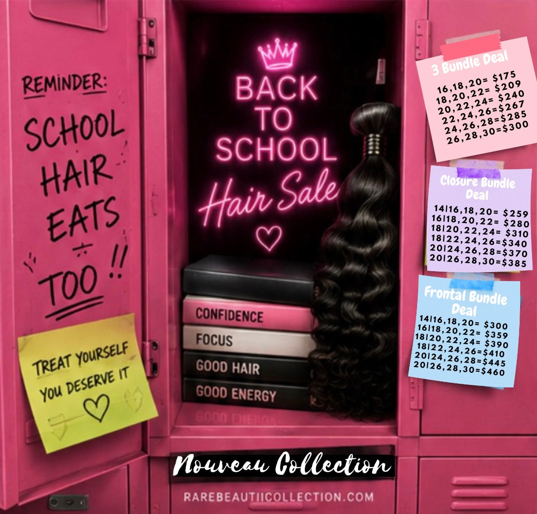 Back to School Frontal Deal- Nouveau Collection