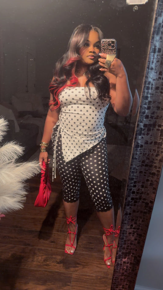 Spotted Intentions Top