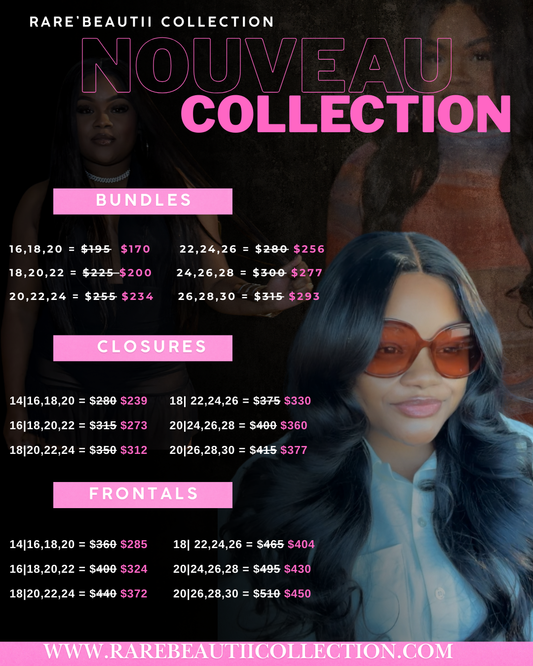 Pink Friday Closure Deal- Nouveau Collection